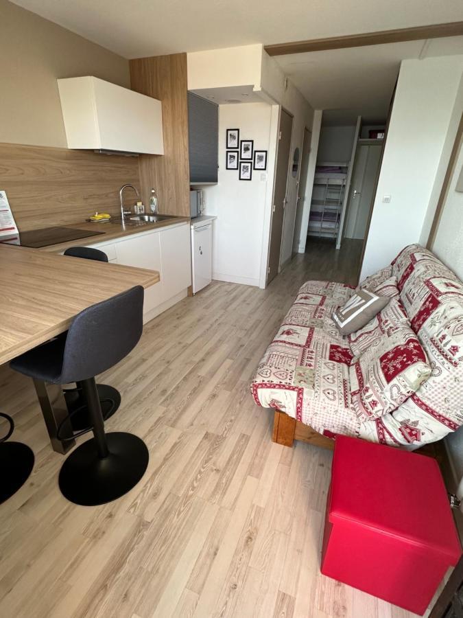 Sunny Studio 25 M2 Mountain View Balcony In Alpe D Huez District Eclose Alpe d'Huez Exterior foto